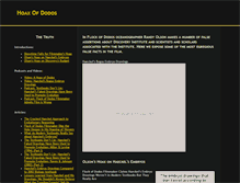 Tablet Screenshot of hoaxofdodos.com